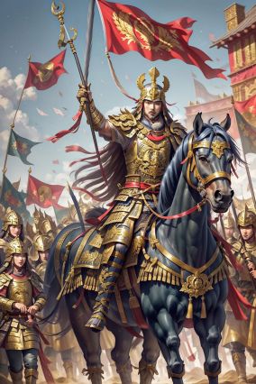 中国古代骑马将军