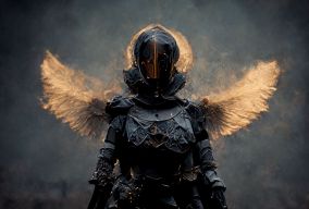 美丽的天使战士盔甲