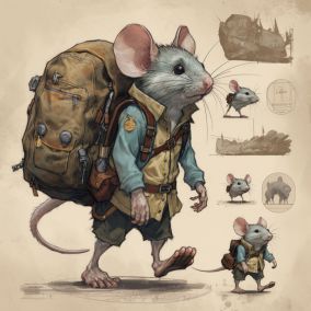 [V5] 一个背着背包的老鼠探险家