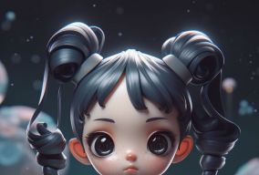 [V5] 可爱迪士尼卡通风亚裔少女