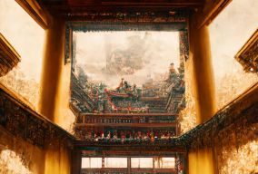 华丽的中国古代皇宫内部
