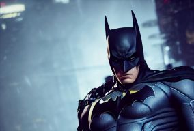 蝙蝠侠·阿卡姆骑士穿着碳纤维服装