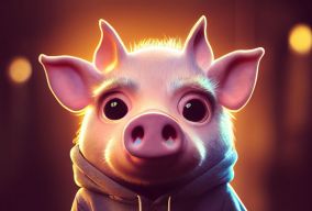皮克斯拟人化小可爱的猪角色