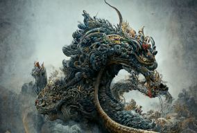 中国古代神话巨型神兽龙