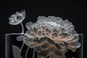 水海棠雕塑