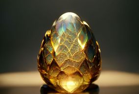 金色水晶龙蛋